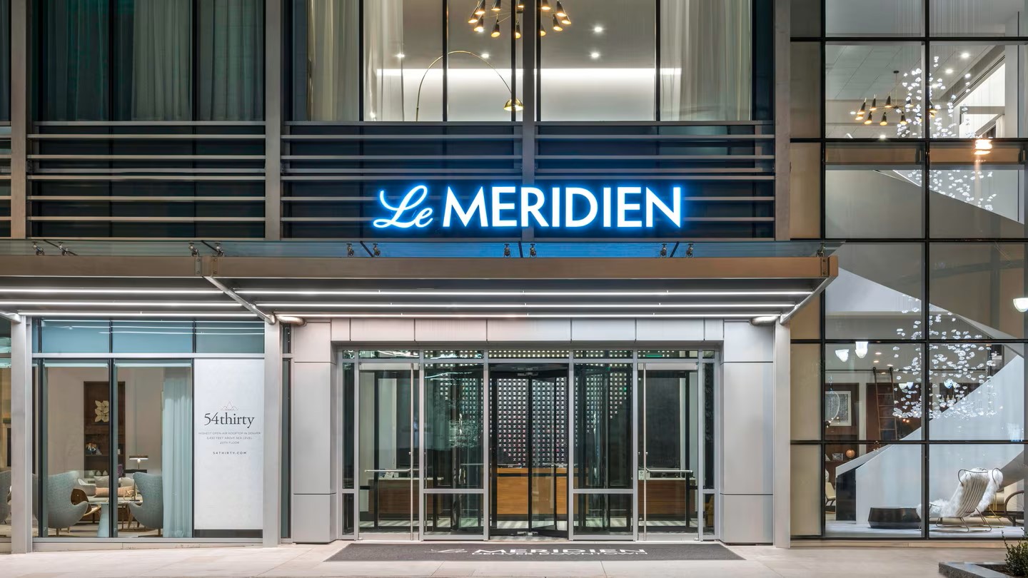 Le-Meridien-Denver-Downtown-Entrance-Americas-Meetup-2024-08Apr24