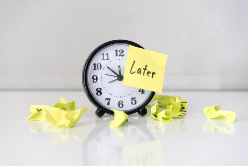 reasons for procrastinating image