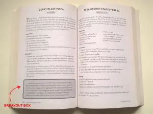 breakout box in book layout + image