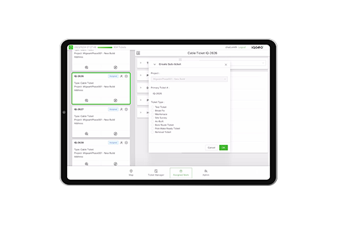 IQGeo geospatial task automation software
