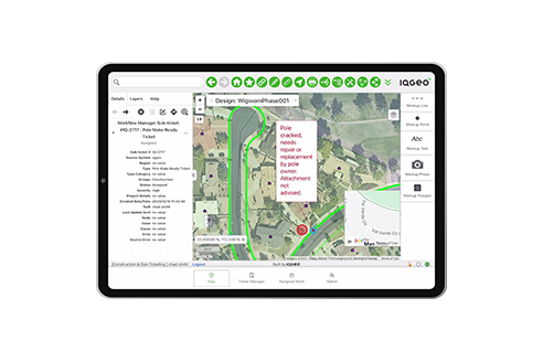IQGeo geospatial task automation software