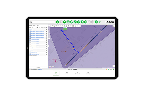 IQGeo geospatial task automation software