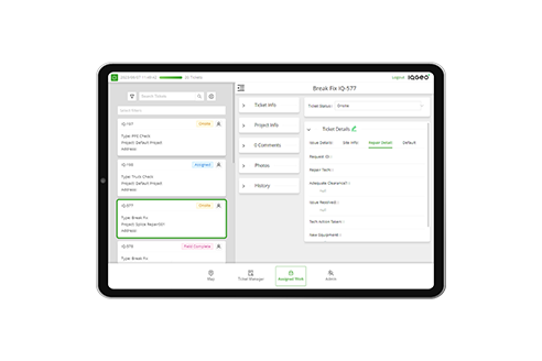 IQGeo geospatial task automation software
